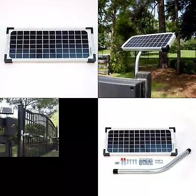 10-watt Solar Panel Kit For Electric Gate Opener | Mule Mighty Watt Charger + • $161.99