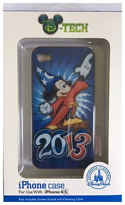 IPhone 4S Case Disney Parks DTech  Authentic Mickey Mouse Sorcerer Fantasia  NIB • $12.39