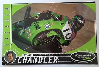 Vintage Poster 1999 Doug Chandle Team Muzzy Kawasaki ZX-7R Superbike Ninja • $11.95