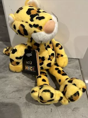 Enesco Nici Cute Spotted Leopard Cheetah Cat Plush Stuffed Animal Toy Friend 13  • $14.99