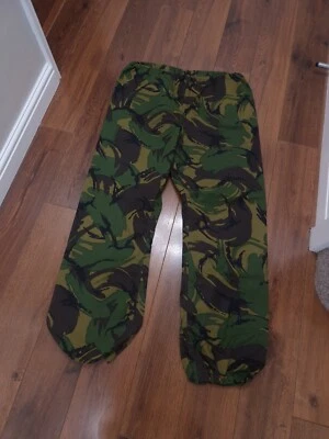 £20 • Buy British Army DPM Combat GoreTex Elasticated Waterproof Trousers - 85/104/120 NEW