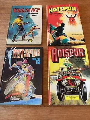 The Hotspur Book X3 And A Valiant Annual Bulk Lot • £9.99