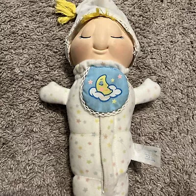 Rare Vintage Playskool Dual Faced Baby Gloworm Glo Worm 1986 • $20