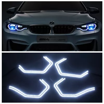For BMW E90 E91 E92 E93 F30 M3 Concept M4 Iconic Style LED Angel Eye Halo Rings • $55.99