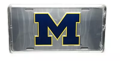 University Of Michigan Wolverines 3d Embossed Metal Novelty License Plate Tag • $12.98