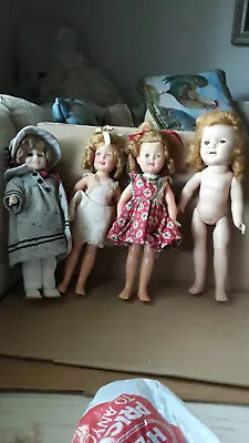 Antique Vintage Shirley Temple Doll Lot Of 10 Assorted • $750