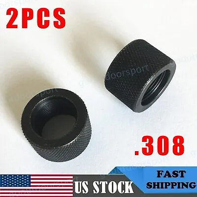 2PCS .308 Thread Protector Brake Adapter   For Ruger10/22 Muzzle 5/8x24 • $5.85