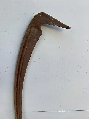 Vintage Hay Scythe 34  Long Blade Farm Tool Sickle • $24.98