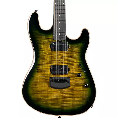 Ernie Ball Music Man Sabre Electric Guitar In Gator Burst • $3499