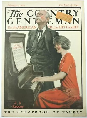 Kernan Country Gentleman Vintage 1923 Cover Art Print Piano Old Oaken Bucket  • $11.33