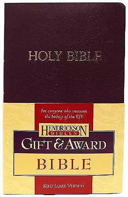 Kjv Gift And Award Bible By Hendrickson Publishers (Hardback) • $25.99