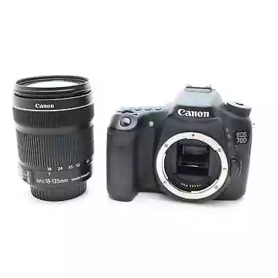 Canon EOS 70D EF-S18-135 IS STM Lens Kit #59 • $425