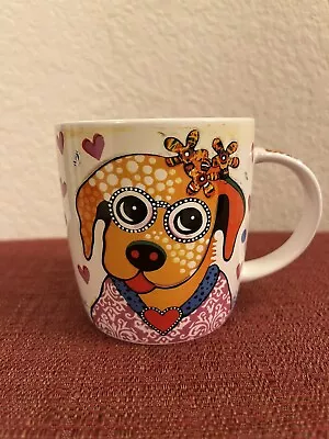 Maxwell & Williams Designer Mug Donna Sharam Smile Style Dogs Collectible • $54.99