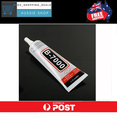 New Rhinestone Glue B-7000 Adhesive Jewellery Nails Glass Phone Laptop FREE POST • $18.69