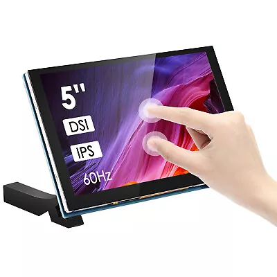 5  IPS Touch Screen Small Mini Monitor Raspberry Pi Touchscreen Monitor 800×400 • $39.59