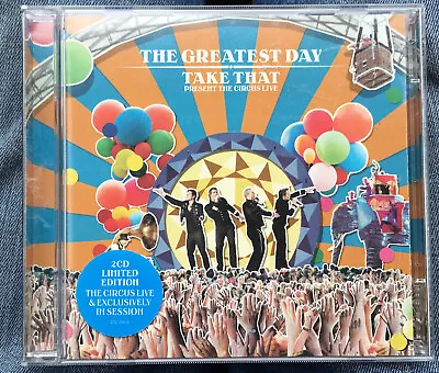 TAKE THAT Greatest Day + Abbey Road Session 2x CD EXCELLENT CONDITION • £1.49