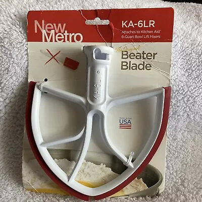 New Metro KA-6LR Original Beater Blade Works W/ Most KitchenAid 6 Or 7 Qt Bow... • $14.99