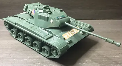Vintage Army Military Toy Tank 7520 Processed Plastic Co. USA 10.25 X 6.25 Inch • $19.75