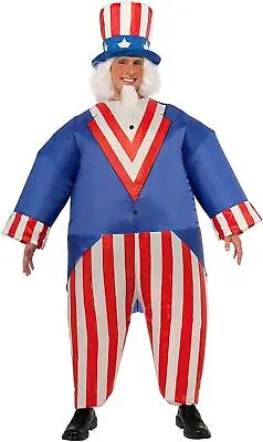 Inflatable Uncle Sam Adult Costume | One Size • $49.99