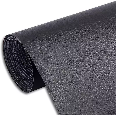 Continuous Marine Vinyl Fabric Faux Leather Auto Upholstery By The Yard 20*54in • $11.38