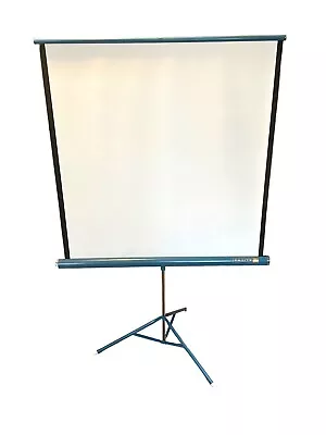 Vintage Da-Lite Flyer 40 X 40   Projection Screen With Original Box • $55