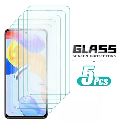 Full Cover Glass For Xiaomi Redmi Note 12 11 10 9 Pro Mi 12T Screen Protector • $8.79