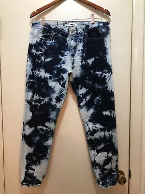 NWT Else Women Jeans Ankle Skinny Tie Dye Size 31 See Measurements  • $48.95