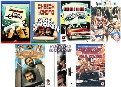 Cheech And & Chong Ultimate 7 Movie Film Complete Collection Dvd Brand New Uk R2 • £79.99