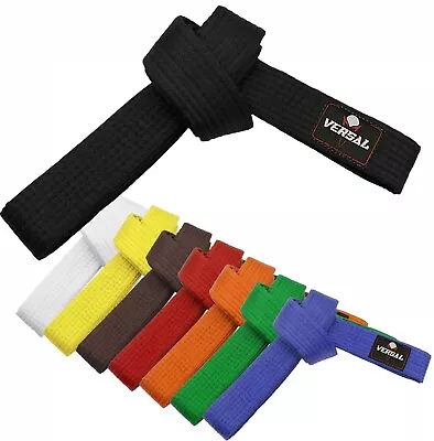 Martial Arts Karate Aikido Belts Judo Taekwondo Bjj Grading Belts Multi-Colours • £5.99