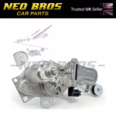 OE Rear Wiper Motor Peugeot 108 Citroen C1 & Toyota Aygo 14-21 B001099280 • £61.95