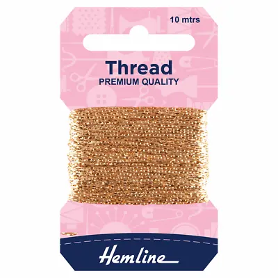 Glitter Hand Embroidery Thread By Hemline - All Colours Multi-buy Discount • £1.99