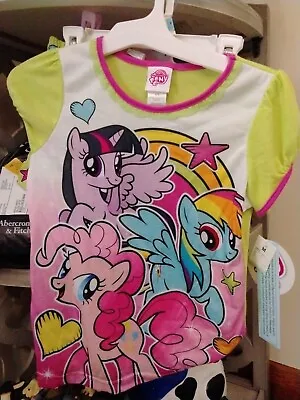 Girl Size Medium My Little Pony Two Piece Short Pajama Set • $10