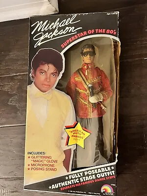 NIB 1984 Michael Jackson Doll Thriller Outfit Superstar Of The 80s Thriller • $100