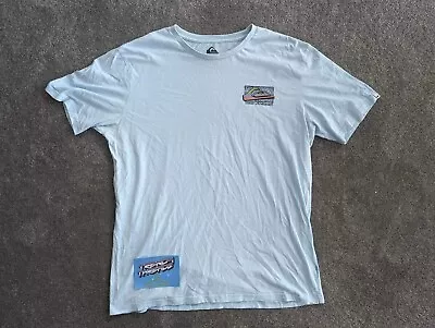 Men’s Quiksilver Blue T-Shirt / Size XL • $11.50