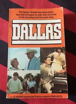 Lee Rainwater Dallas Television Show Paperback Novel 1980 Reprint Granada • £4