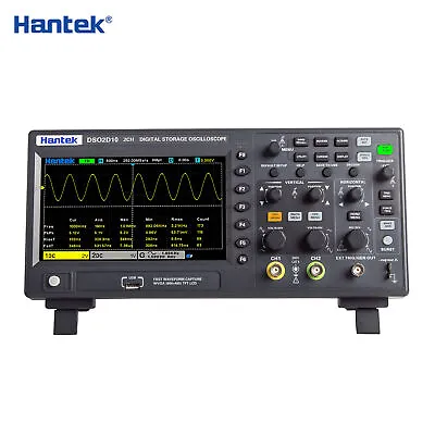 Hantek Digital DSO2000 Series Oscilloscope 2CH+1CH 1GSa/s 100/150MHz 25MHz AWG • $219.97