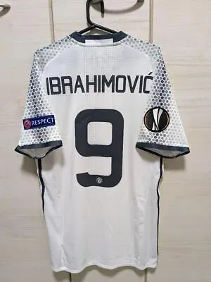 Player Issue Ibrahimovic Manchester United 16/17 Size 7 Adidas Jersey W/Tag • $988.98