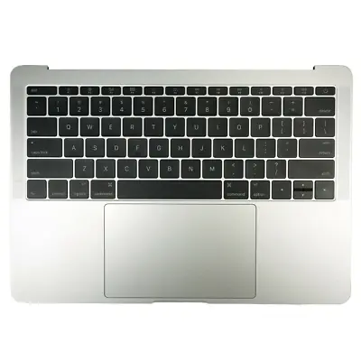 Macbook Pro 13  A1708Top Case Palmrest Keyboard With Battery 661-07946 Silver US • $179.99