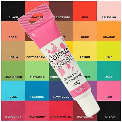 £3.39 • Buy Colour Splash Food Gel Concentrated Colouring Paste Icing Cake Decorating