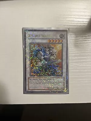 Yugioh Ultra Rare X-Saber Wayne DT01-EN089 Duel Terminal Vol 1 Mint • $10