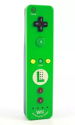 Genuine Official Nintendo Wii/Wii U Remote Luigi Green Motion Plus [RVL-036] • $53.95
