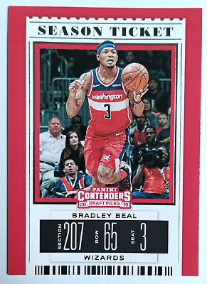 Bradley Beal 5 Panini Contenders Draft Picks Season Ticket 2019-20 • $2.55