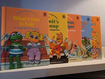 Lot Of 5 Jim Henson's Muppet Books Manners Character Traits Book Lot • $10