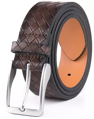 Genuine Leather Belts For Men Dress Belt For Mens High End Many Colors & Sizes • $14.99