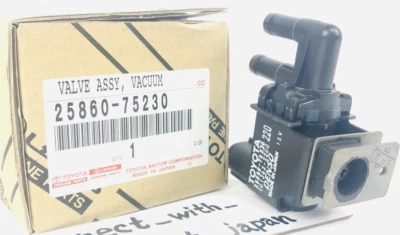 $98.99 • Buy Toyota Genuine 4-Run Tacoma Engine EGR Vacuum Lathe Valve 25860 - 75230
