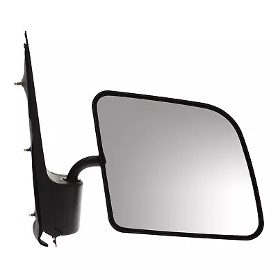 Mirror For 1999-2007 Ford E-350 Super Duty Flat Glass Manual Fold Black Right • $41.65