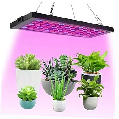 LED Grow Lights For Indoor Plants Full Spectrum Panel Plant Light 100W Red Blue • $38.70
