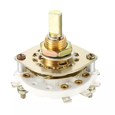 Band Channel Rotary Switch Selector 2P3T 2 Pole 3 Position 1 Deck For Radio T... • $17.77