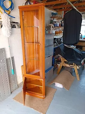   Teak Corner Display Cabinet Gplan     FREE To  Collect. • £0.99