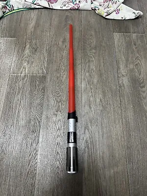 Star Wars Red Lightsaber Light Saber C-086D Hasbro 2009 Darth Vader FX RARE • £8.96